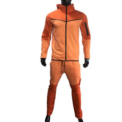 China Wholesale Breathable Air Permeability Leisure Zipper Men Tracksuit Movement Jogging Tracksuits for sale