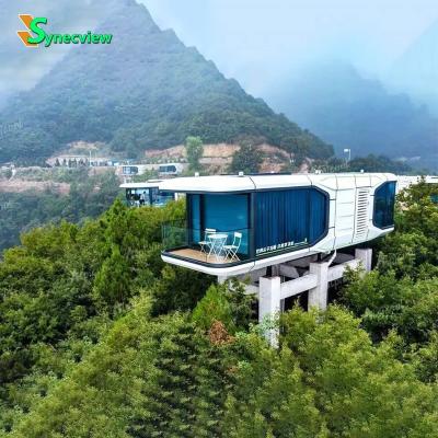 China Synecview Smart 9S Traditional Demountable Homes Prefab Capsule House With Bathroom Sun Room AI Voice Control House Tiny Villas for sale