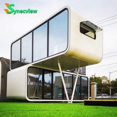 China Easy Traditional Self Assemble Italy Steel Modular Modern 2 Storey House Prefab Herzegovina Cabins Prefab House for sale