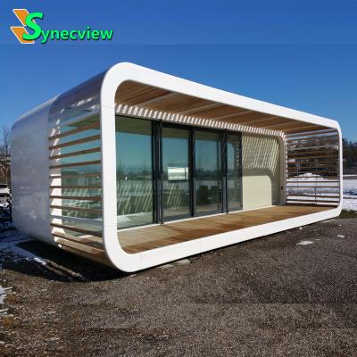 China Traditional Collapsible Shower And Toilet Cabin Vatican Prefab House With Bathroom And Kitchen for sale