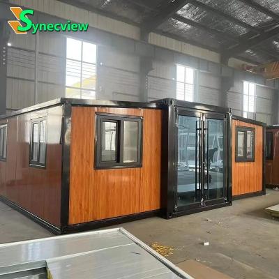 China Traditional Synecview Prefab Outdoor Cyprus 4 Bedroom Portable Prefab House Expandable Sleep Pod Cabin Home for sale