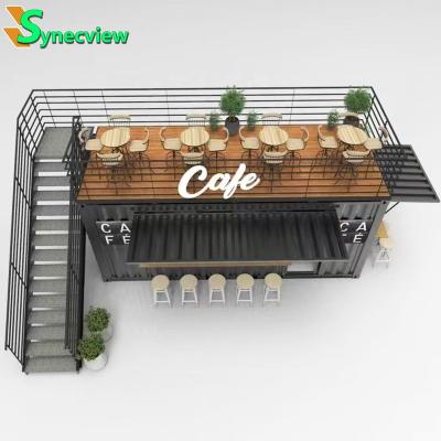 China Brand new EUROPEAN shipping container bar for sale, manufacture kitchen home shipping container coffee for sale