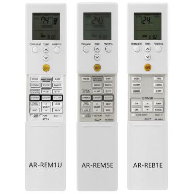 China Automatic Replacement Remote Control AR-REM5E AR-REB1E AR-REM1U for Fujitsu General Air Conditioner AR-REF1U AR-RED1U AR-REF3E AR-REW4E for sale