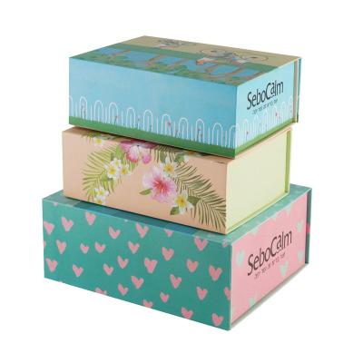 China Wholesale Recyclable Luxury Cute Rigid Paper Gift Box Custom Printing Elegant Magnetic Gift Box for sale