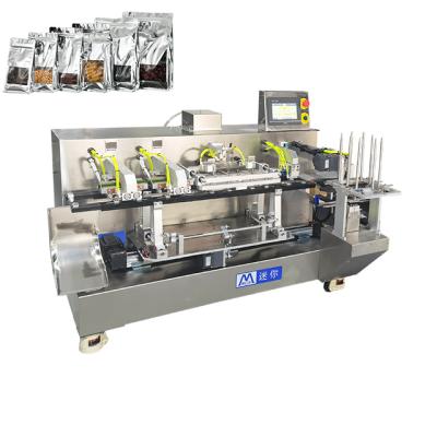 China Doypack Filling Packing Machine Liquid Picking Machine Bag Fill Seal Machinery for sale