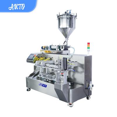 China Hottest products hair straightening packing machine cream medical paste cat litter flower tea dry packing machines for sale