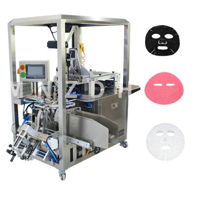 China Cosmetic Pneumatic Non Woven Fabric Making Machine Packaging Machine for sale