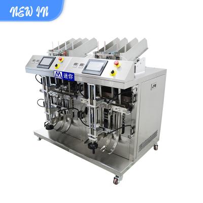 China Safe Cosmetic Hot Products and Reliable 4 Heads Liquid Filling and Sealing Machine for sale