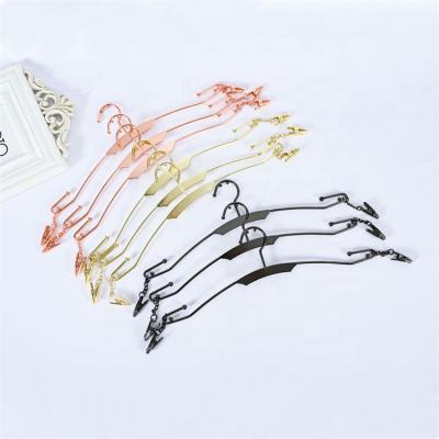 China LEEKING sexy underwear display metal clip pants hanger multifunctional factory wholesale new design for sale