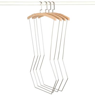 China LEEKING Swimsuits Swimwear Hangers Multifunctional Human Metal Display Clothing Wooden Models and Underwear Stores for sale