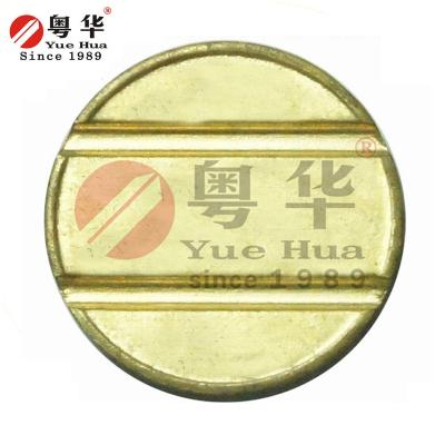 China Brass Electronic Coin Selector Grooved Mark for sale