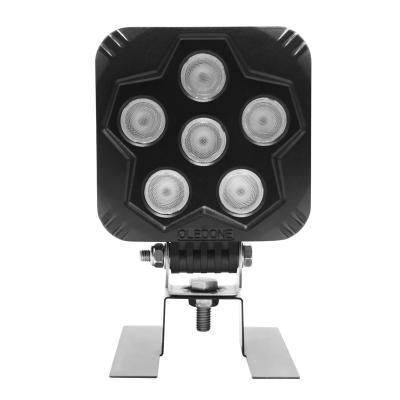 China Auto LED Work Light 6Inch Offroad Car Square 60W Led Work Light For Mining Machinery , Tractor And Excavator WD-6L60-LA for sale