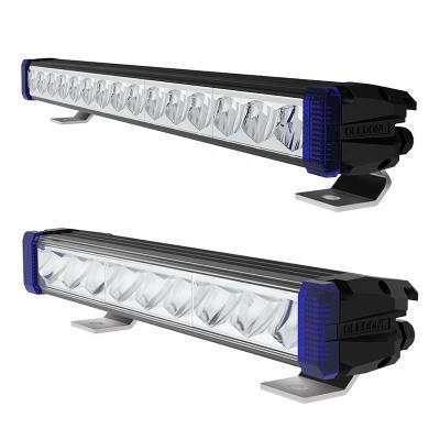 China 36W single row LED light bar slim tractor truck car miniled light bar aluminum profile for led light bar universal for sale