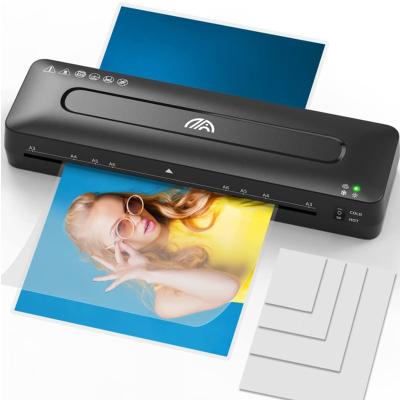 China OEM Photo Customization Waterproof Pocket Paper Sheet Protective Laminator A3 Thermal Laminating Machine for sale