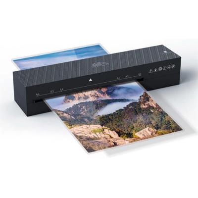 China Photo Card Paper Waterproof High Grade PVC Pocket Protective Laminating Machine Desktop Laminator for sale