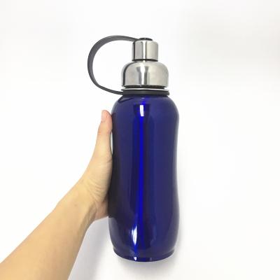 China PORTABLE private label double wall vacuum insulated thermo water bottle wide mouth travel sports water bottle for sale