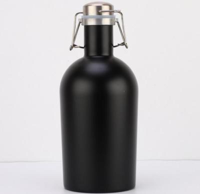 China Sustainable Stainless Steel Wine 64oz Camping Vibrator Travel Bottle for sale