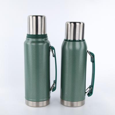 China Sustainable 32oz Double Wall Insulated Stainless Steel Thermos Luxurious Custom Vacuum Tea Flask for sale