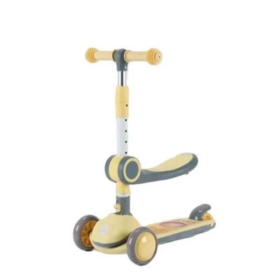 China Cheap Children's Scooter Pedal Scooter 3 Foot Pu Wheel Instant Baby Wheel Widened Outdoor Toy Children's Pedal Scooter Children's Bicycles for sale