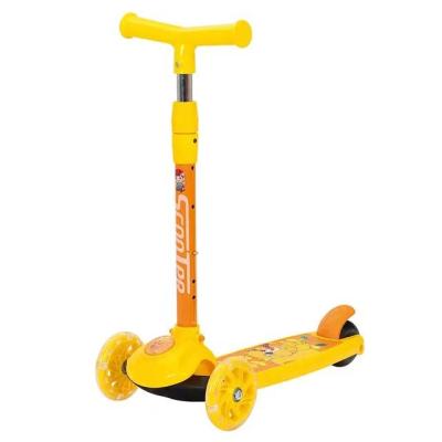 China PU Children Widened Flash Wheel Kids Kick Scooters Lightweight Scooter Wheels 3 Board Extra Size For Toddlers Girls Boys for sale