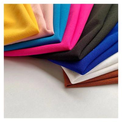 China Quality anti static knitwear is hot in china good quality stocklot scuba crepe fabric for running bags clothes fabric for sale