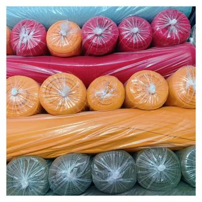 China Shaoxing anti-static textile super soft polyester stretch knit hacci fabric for knitting stock fabric for sale