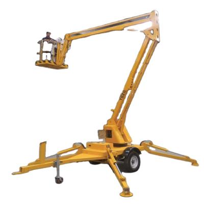 China China New 20m Construction Work Aerial Mobile Hinged Boom Lift Platform for sale