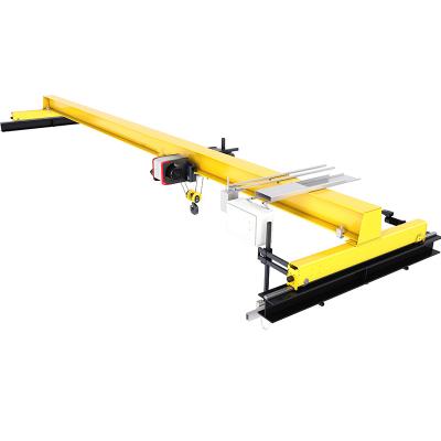 China Low Power Single Girder Bridge Crane LD Model Girder Overhead Crane Driven By Crane Electric Motor for sale