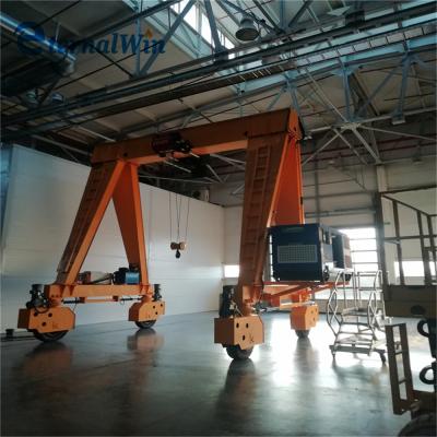 China RTG Gantry Crane Support Customization Double Girder Rubber Model Tired Container Gantry Crane Price for sale