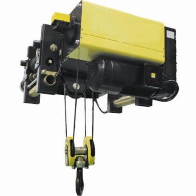 China Garment Shops High Reliability 1 2 3 4 5 6 7 8 9 10 Ton Wire Rope Hoist Suspended Type European Electric for sale