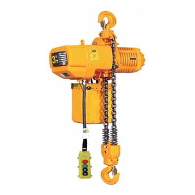 China 3t 6m small size industrial electric chain hoist in manufacturing facilities for lifting goods for sale