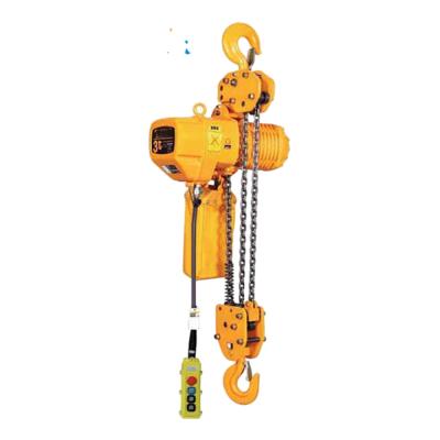 China Small Size 380 V 3 Ton Electric Chain Hoist With Remote Control for sale