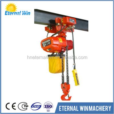 China Construction Hoist 1ton Hook Suspension Type Rail System For Electric Chain Hoist for sale