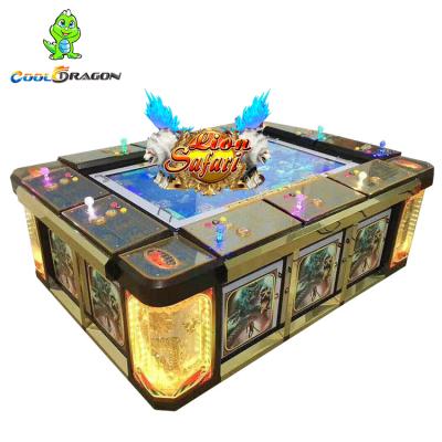 China 2018 Metal Cabinet King of Fish Hunter Arcade Video Games Machine, Jungle Shooting Fishing Game Machine for Sale for sale