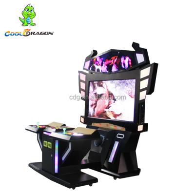 China Video Machine Arcade Fighting Ticket Game Hardware / Plastic Coin Cabinet Machine for sale