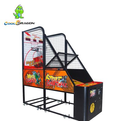 China Hardware/Plastic Shooting Arcade Game Machine Redemption Game Machine Street Basketball for sale