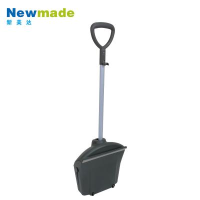 China Hot Sale Hotel Cleaning Tools Dustpan Plastic Dust Pan Set With Long Handle for sale