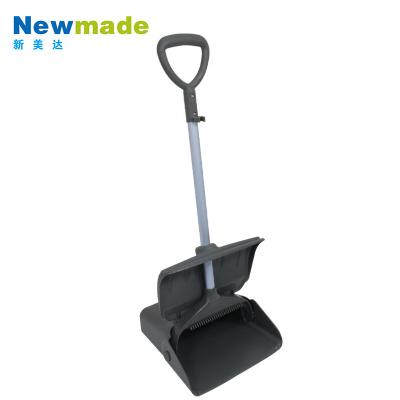 China Hotel Hotel Cleaning Tools Dustpan Plastic Dust Pan Set With Long Handle for sale