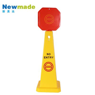 China Traffic Products Waterproof Customized Warning Plastic Warning Safety Signs for sale