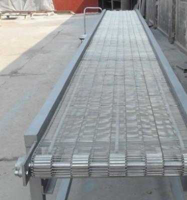 China Heat Resistant Wire Belt Conveyor For Food Processing for sale