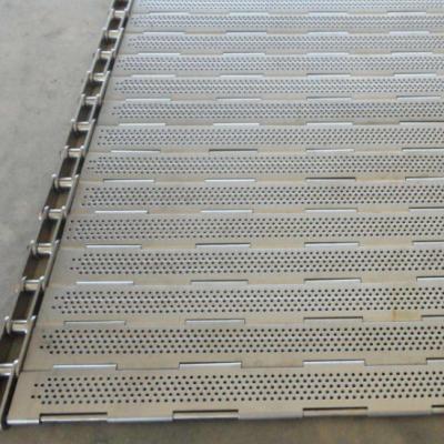 China Stainless Steel Plate Stainless Steel Conveyor Belt for sale