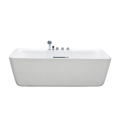 China Eco-friendly Massage Bathtub With Jacuzzy Heater Air Bubble Pump for sale