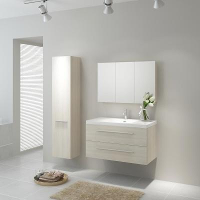 China Bright Bathroom Mirror Cabinet With 3 Doors Shaving Cabinet for sale