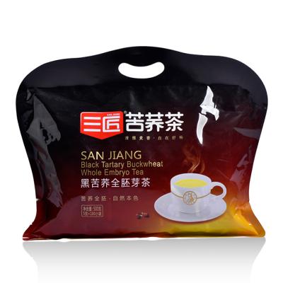 China Whole-Embryo 100% Nature Black Low-CARB Sanjiang Tartary Bitter Buckeheat Slimming Tea for sale