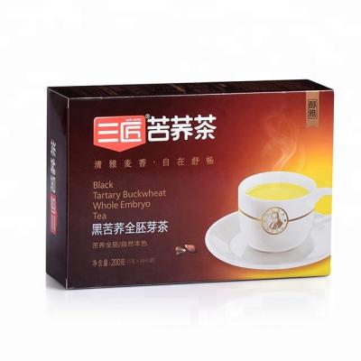 China Sanjiang Black Whole-embryo Tartary Buckeheat Bitter Tea Bags 200g for sale