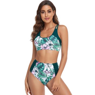 China 2022 New OEM Bikini Manufacturer Swimsuit Hot Sale Print Custom Swimsuit Women Breathable High Cut Swimwear - Buy OEM bikini, Wome for sale