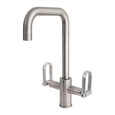 China Industrial Style Double Hole Single Handle Toilet Sink Faucet for sale