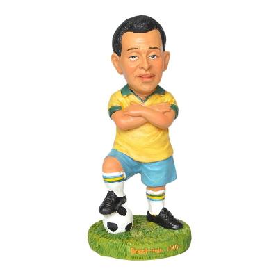 China Worlwide Resin Crafts World Famous Brazilian Football Home Furniture Creative Decorative Furnishing for sale