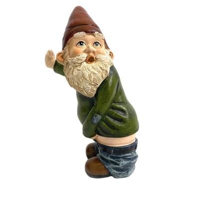 China Miniascape creative miniature landscape Europe garden resin dwarf ornaments dwarf figurine sculpture ornaments for sale