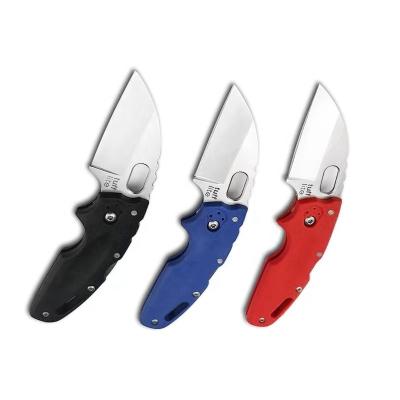 China Non-variable Outdoor Survival High Hardness AUS-8A Cutting Tool Camping Portable Pocket Knife for sale